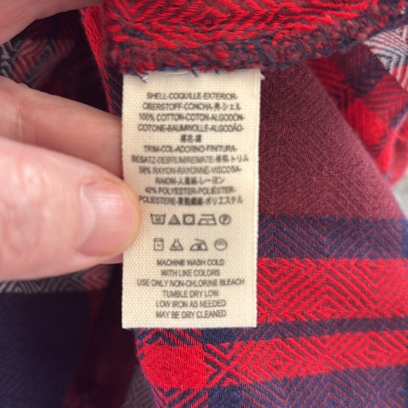 Womens Free People Easy Street Plaid Relaxed Button Down Size M Medium Top Shirt - Picture 11 of 11